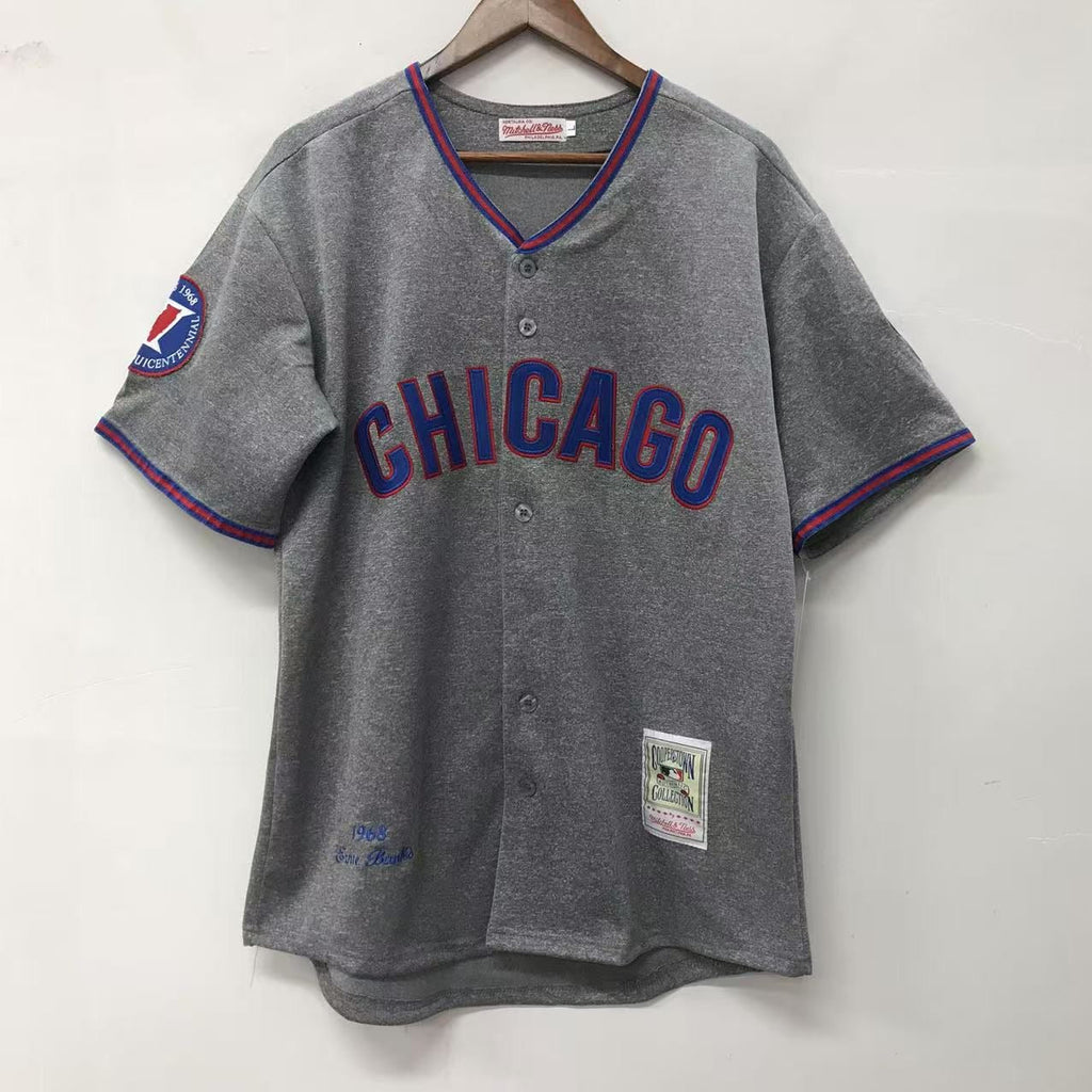 Ernie Banks Chicago Cubs Jersey 1968 Cooperstown Collection product image 2