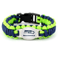 Seattle Seahawks snap clasp bracelet product image 1