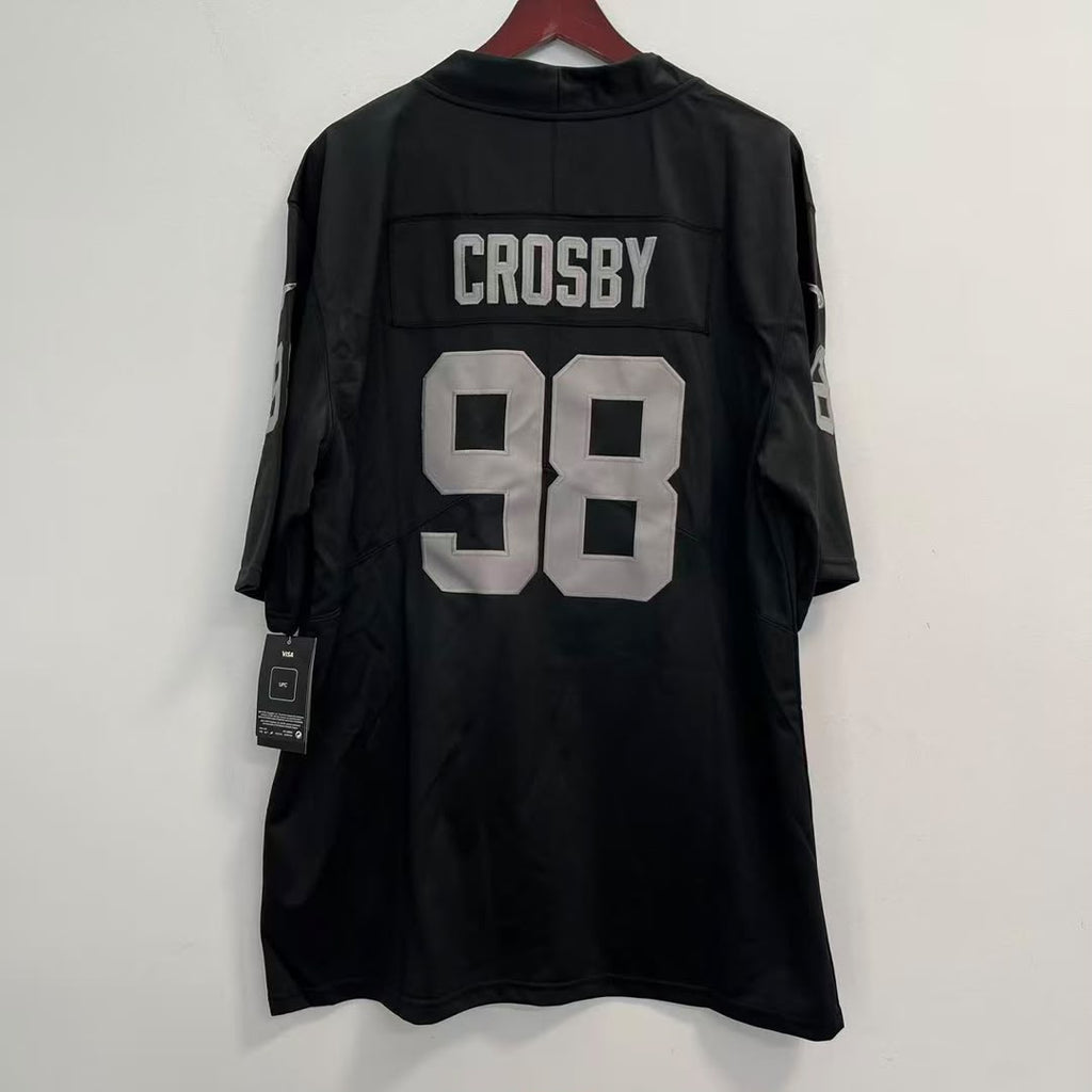 Maxx Crosby Las Vegas Raiders Official NFL Nike Jersey black product image 3