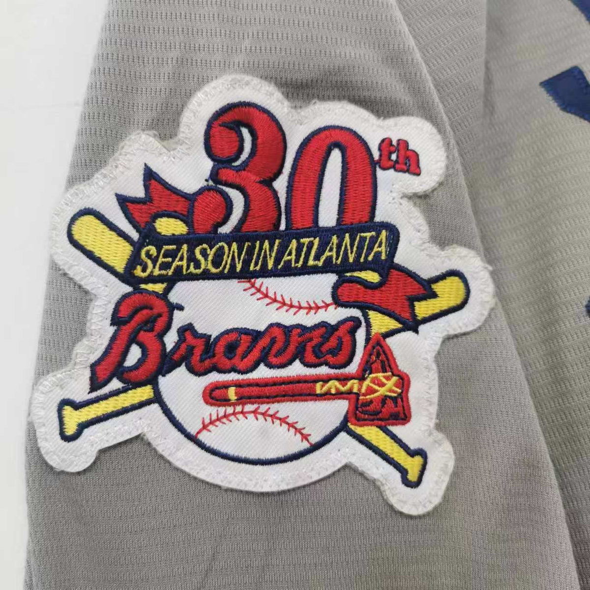 David Justice 1995 Atlanta Braves Official MLB Mitchell & product image 3