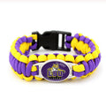 LSU Tigers snap clasp bracelet product image 1
