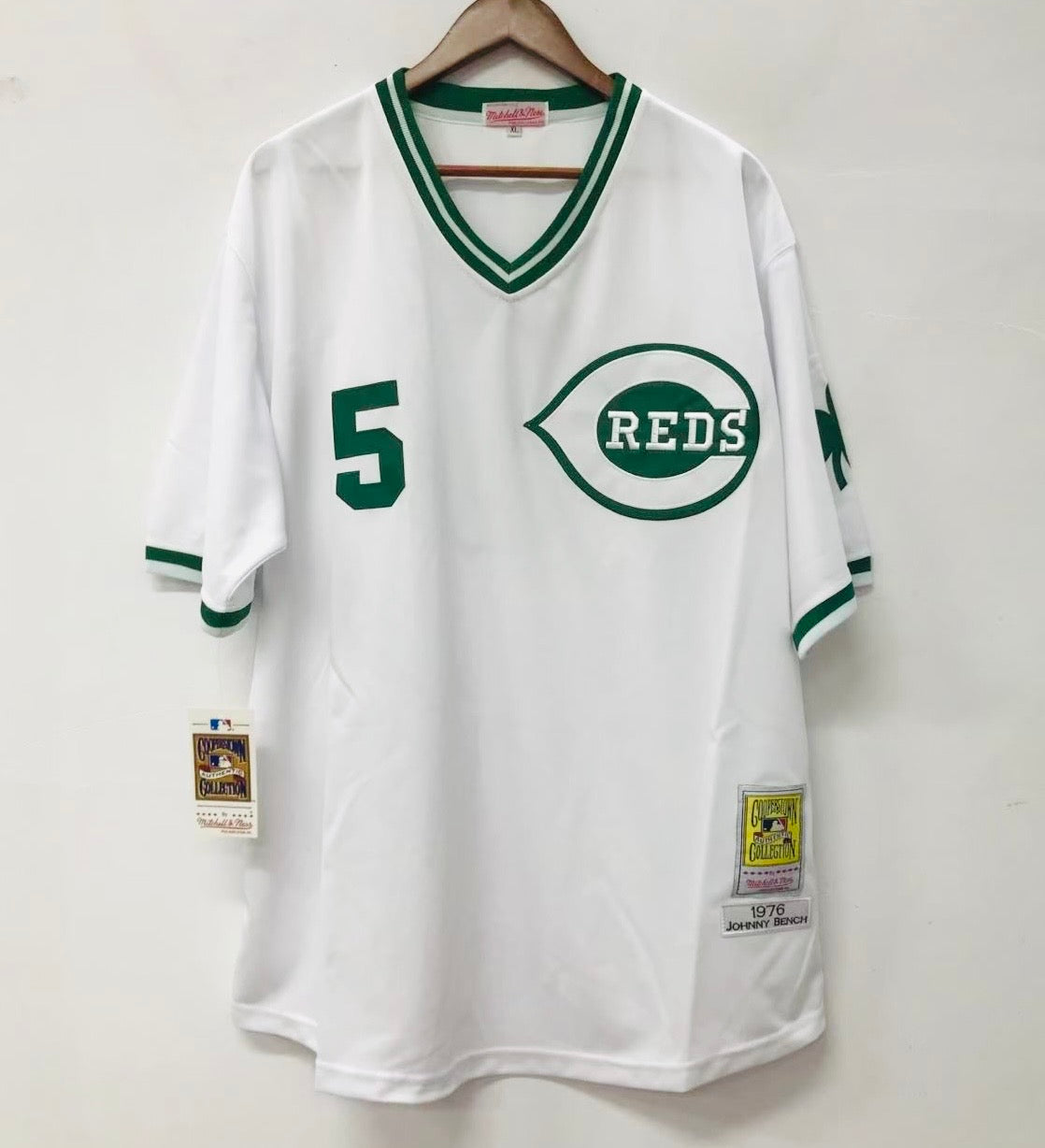 Johnny Bench Cincinnati Reds Jersey Mitchell & Ness St. product image 3