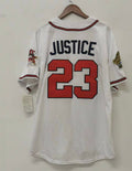 David Justice Atlanta Braves 1995 World Series Mitchell & product image 1