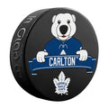 Carlton Toronto Maple Leafs NHL Inglasco Mascot Souvenir Hockey Puck product image 1, provided for visual reference and