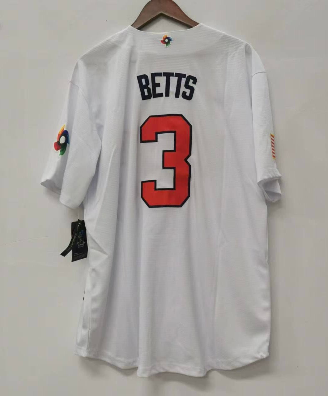 Mookie Betts Team USA Baseball jersey Nike White product image 1