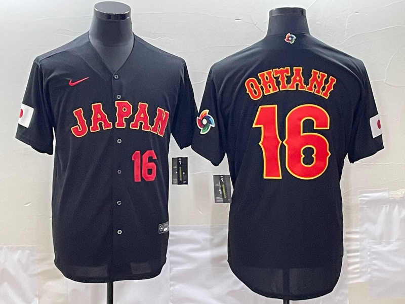 Shohei Ohtani Japan jersey black Nike product image 1