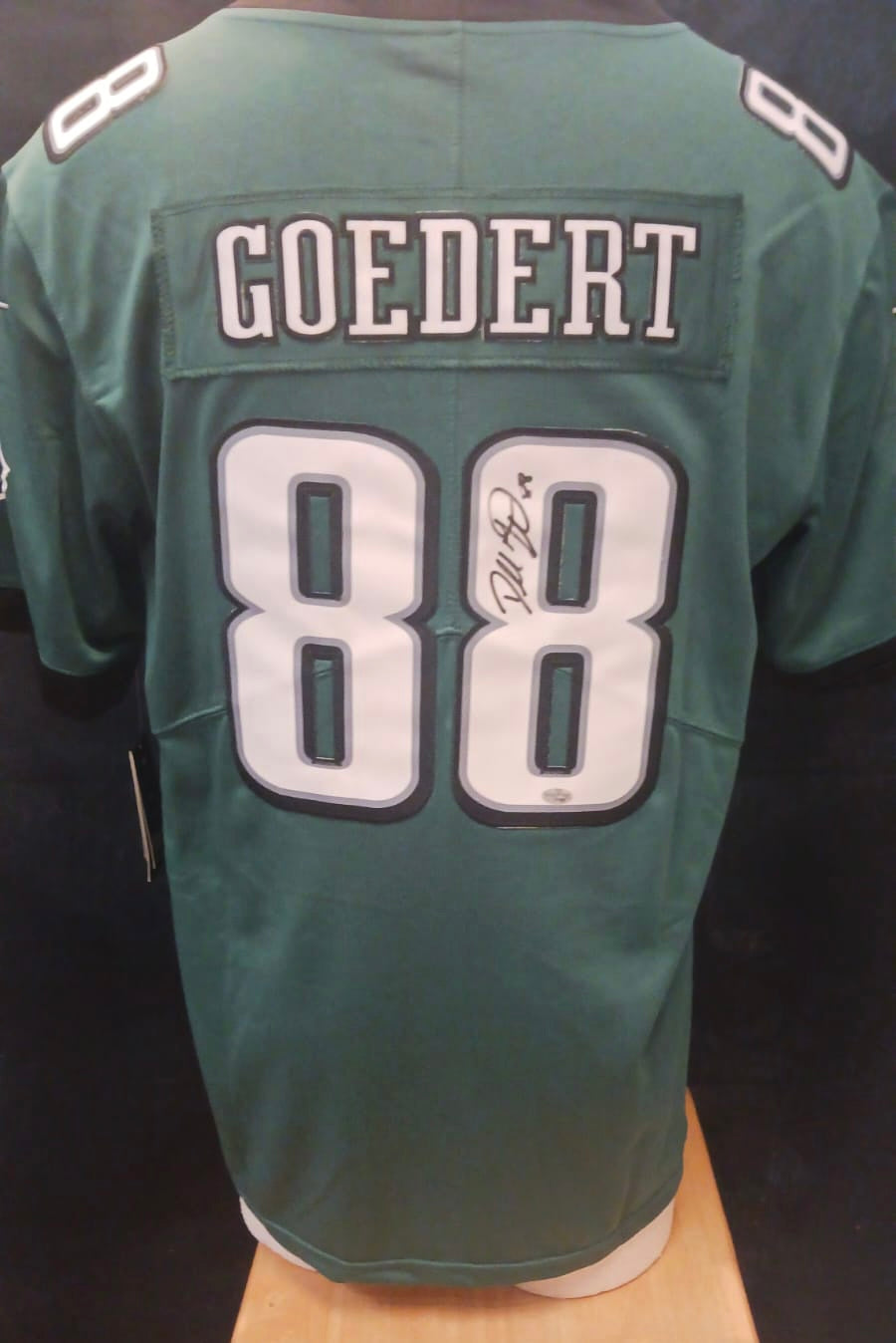 Dallas Goedert autographed Philadelphia Eagles Nike jersey product image 1