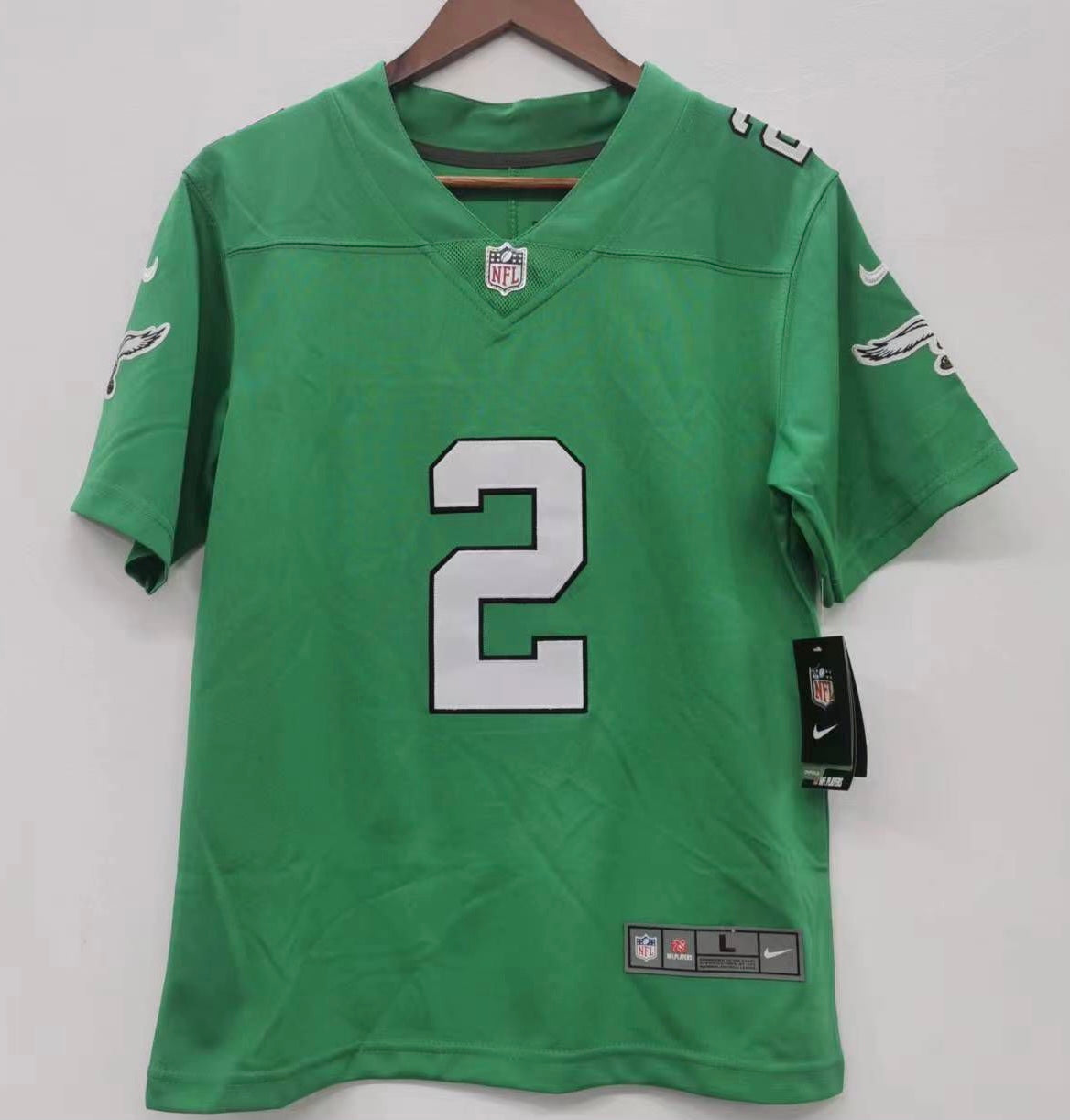 Darius Slay Jr. YOUTH Philadelphia Eagles Kelly Green Jersey product image 2