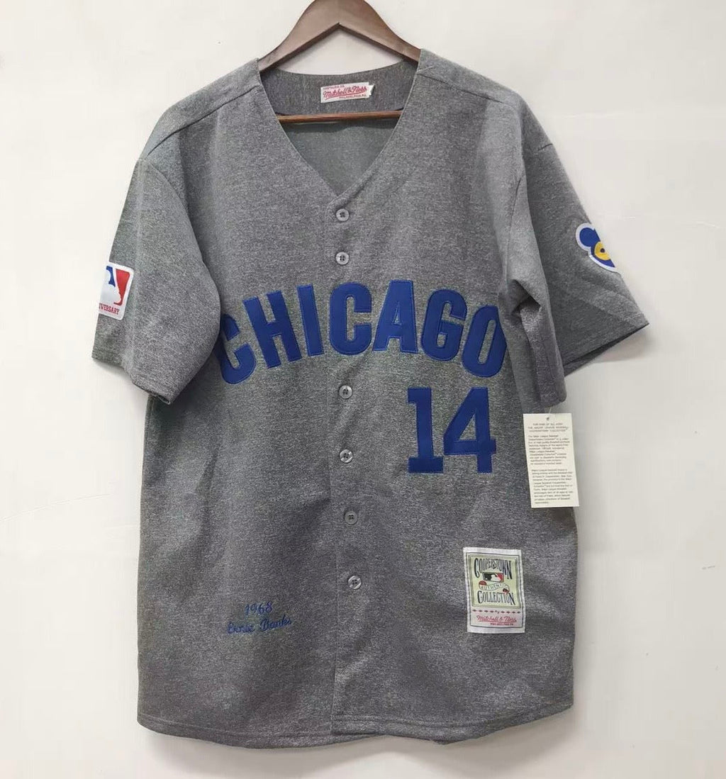 Ernie Banks Chicago Cubs Jersey 1968 Cooperstown Collection product image 2