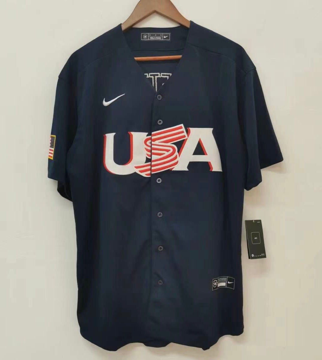 Mookie Betts Team USA Baseball jersey Nike Blue product image 2