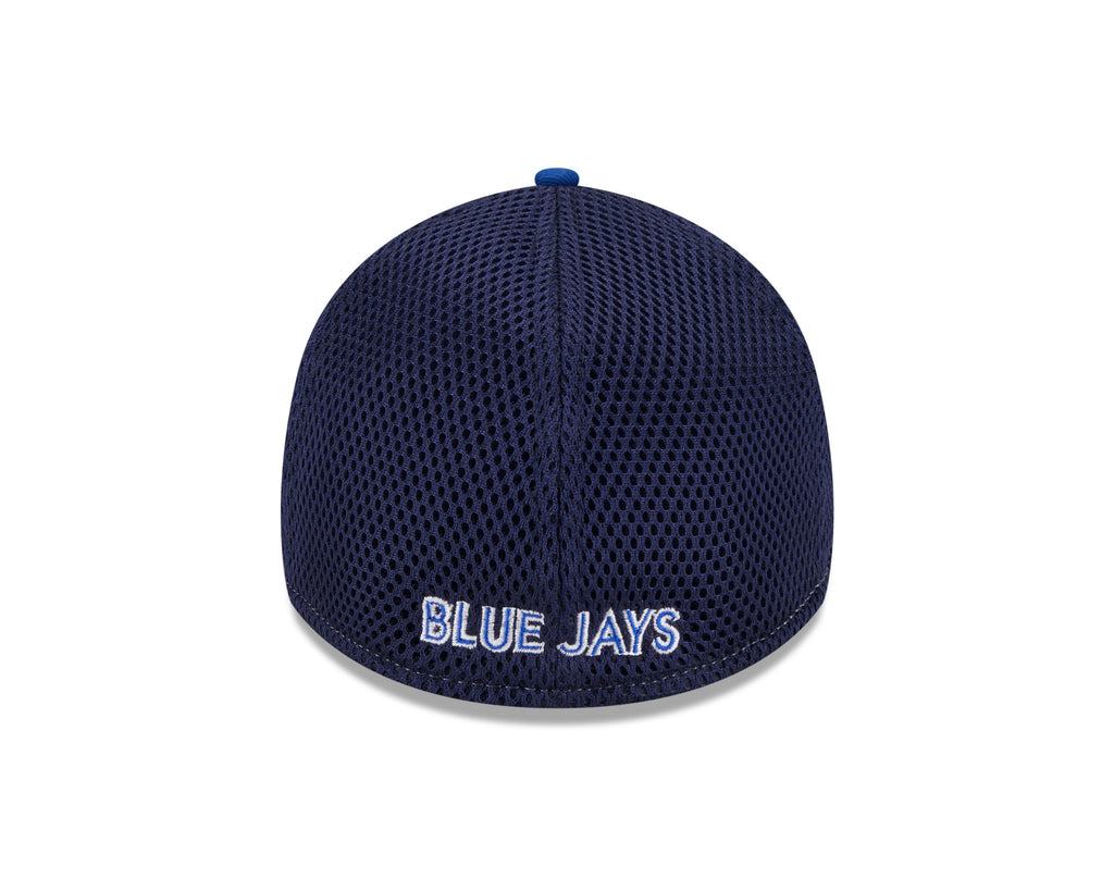 Toronto Blue Jays MLB New Era Men Royal/Navy 39Thirty Neo Stretch Fit Hat product image 2, provided for visual reference and