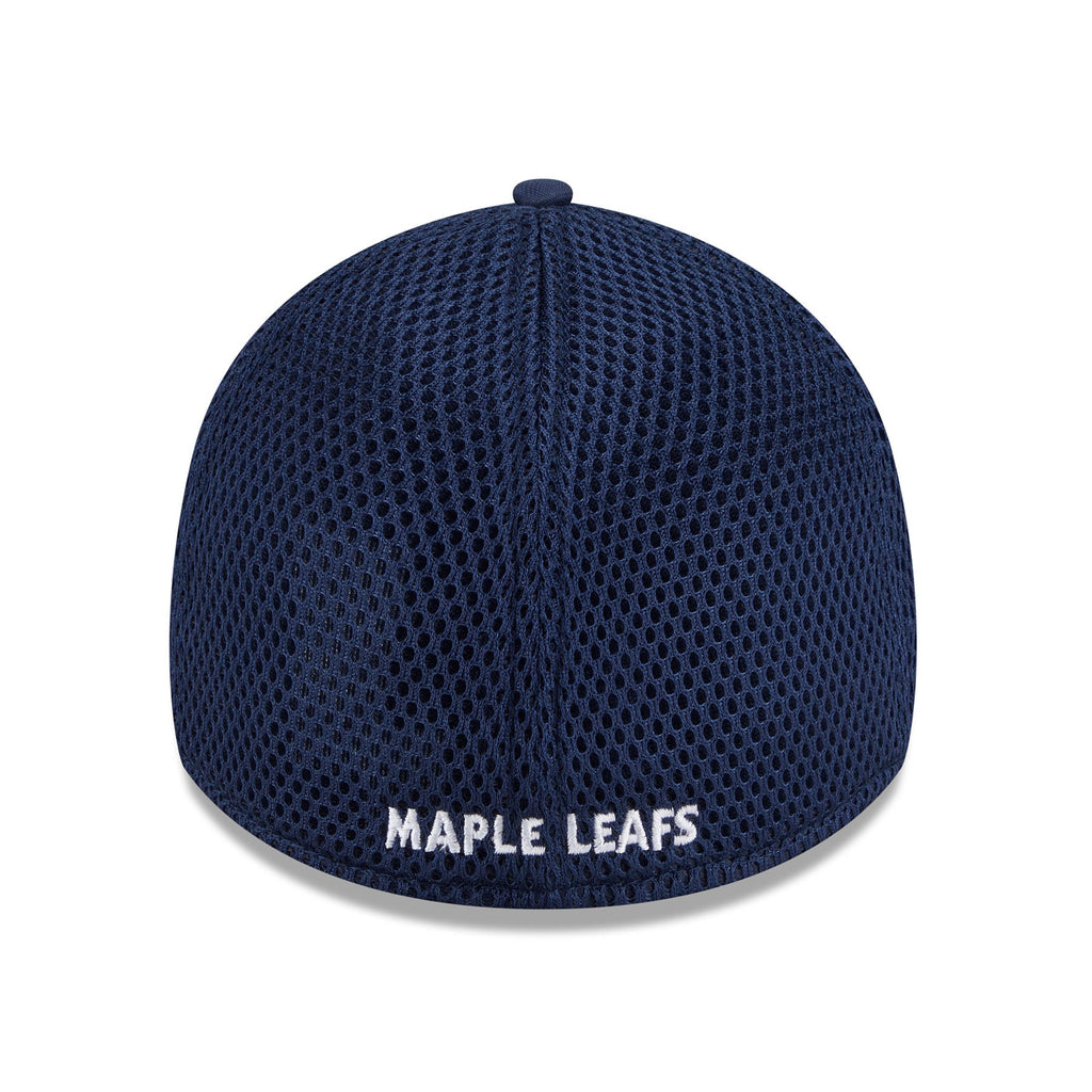 Toronto Maple Leafs NHL New Era Men Navy 39Thirty Camo Neo Stretch Fit Hat product image 2, provided for visual reference