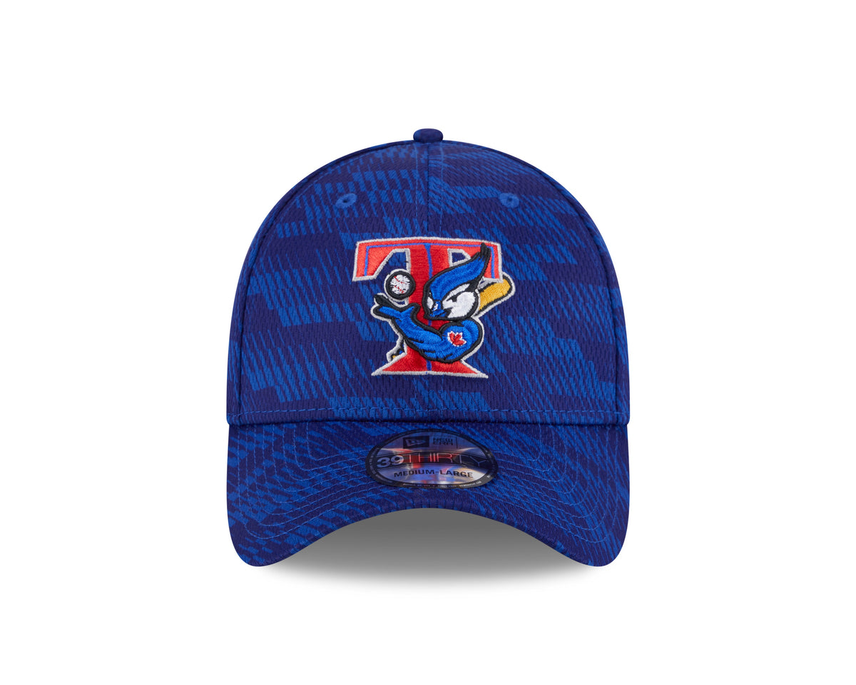 Toronto Blue Jays MLB New Era Men Royal Blue 39Thirty Alternate Logo Stretch Fit Hat product image 7, provided for visual