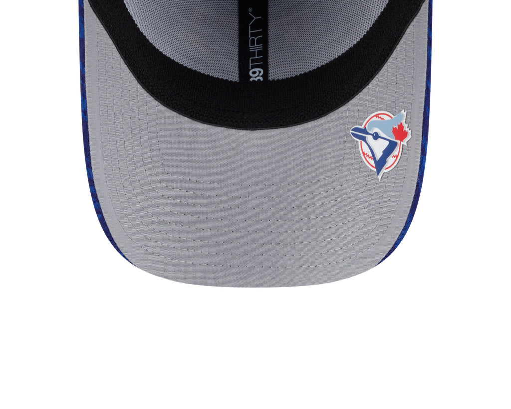 Toronto Blue Jays MLB New Era Men Royal Blue 39Thirty Alternate Logo Stretch Fit Hat product image 3, provided for visual