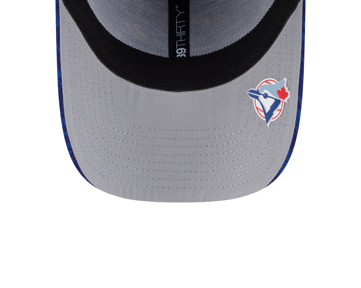 Toronto Blue Jays MLB New Era Men Royal Blue 39Thirty Alternate Logo Stretch Fit Hat product image 3, provided for visual