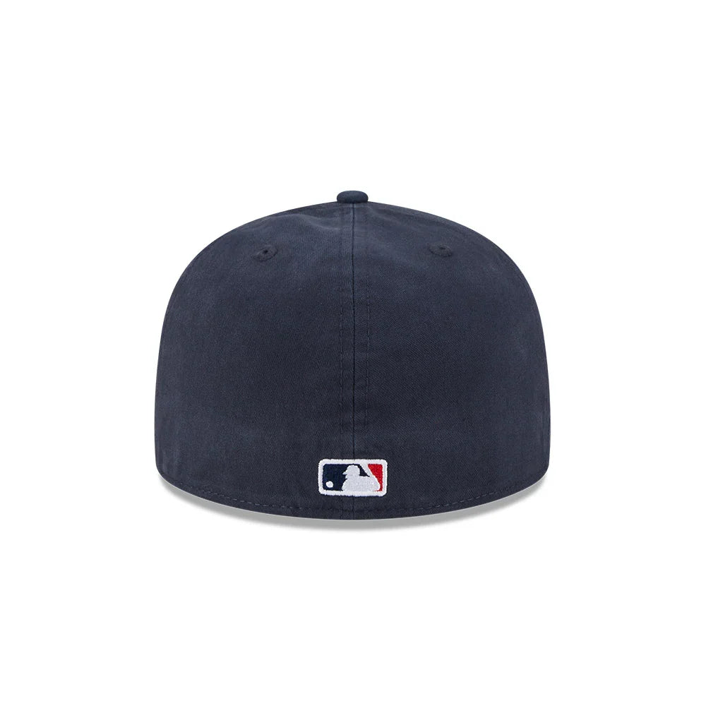 Boston Red Sox MLB New Era Men Dark Blue 59Fifty A-Frame Championship Side Flag product image 2, provided for visual