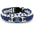 Dallas Cowboys snap clasp bracelet product image 1