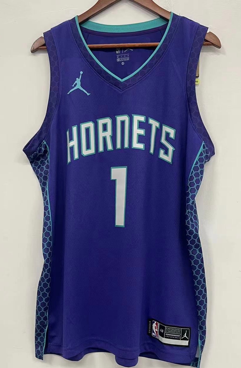 LaMelo Ball Charlotte Hornets Official NBA Jordan brand product image 2