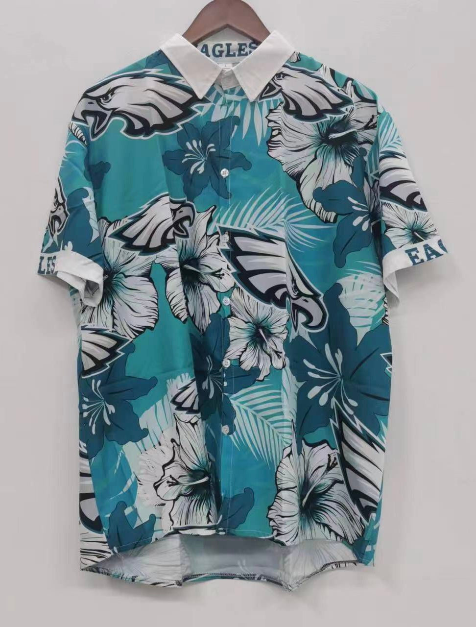 Philadelphia Eagles Official NFL Floral Palm shirt adult product image 1