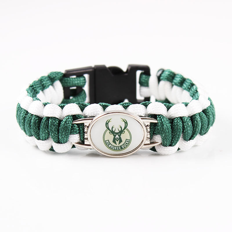Milwaukee Bucks snap clasp bracelet product image 1