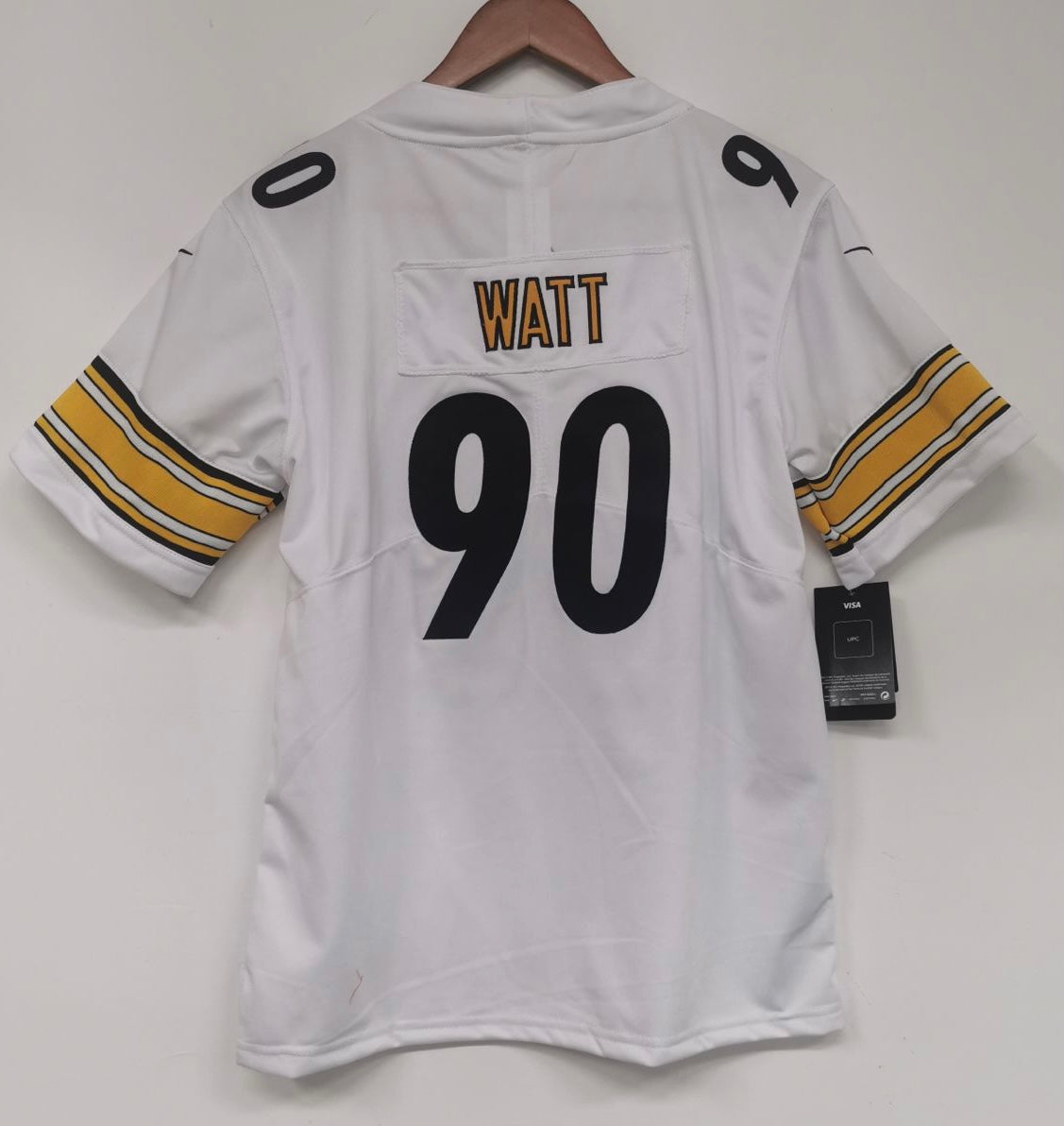 T.J. Watt YOUTH Pittsburgh Steelers Jersey Nike White product image 1