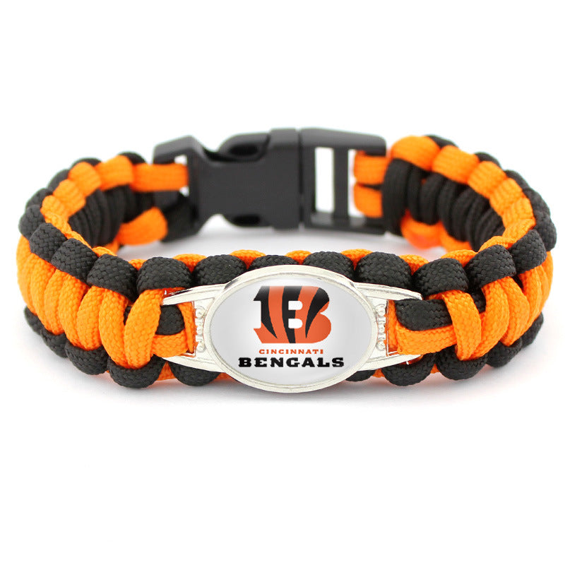 Cincinnati Bengals snap clasp bracelet product image 1
