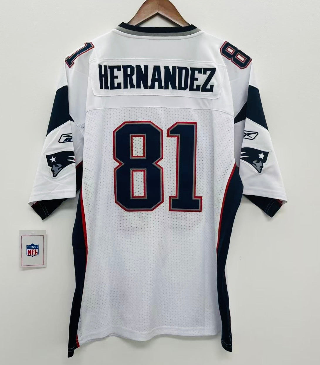 Aaron Hernandez New England Patriots Official NFL Jersey product image 1