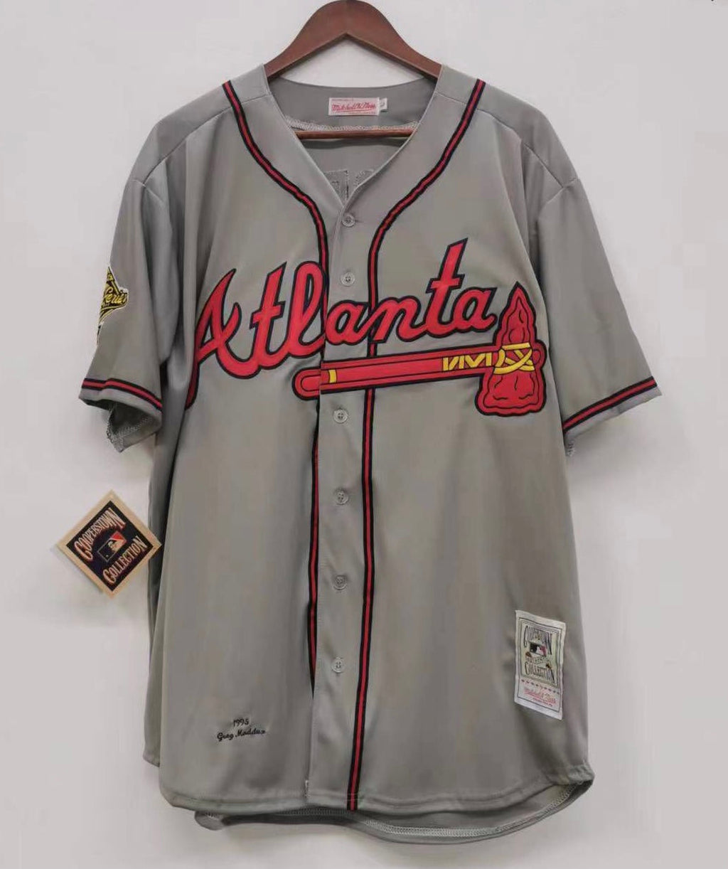 Greg Maddux Atlanta Braves 1995 Mitchell & Ness official product image 2