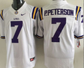 Patrick Peterson LSU Tigers Official NCAA Nike Jersey white product image 1