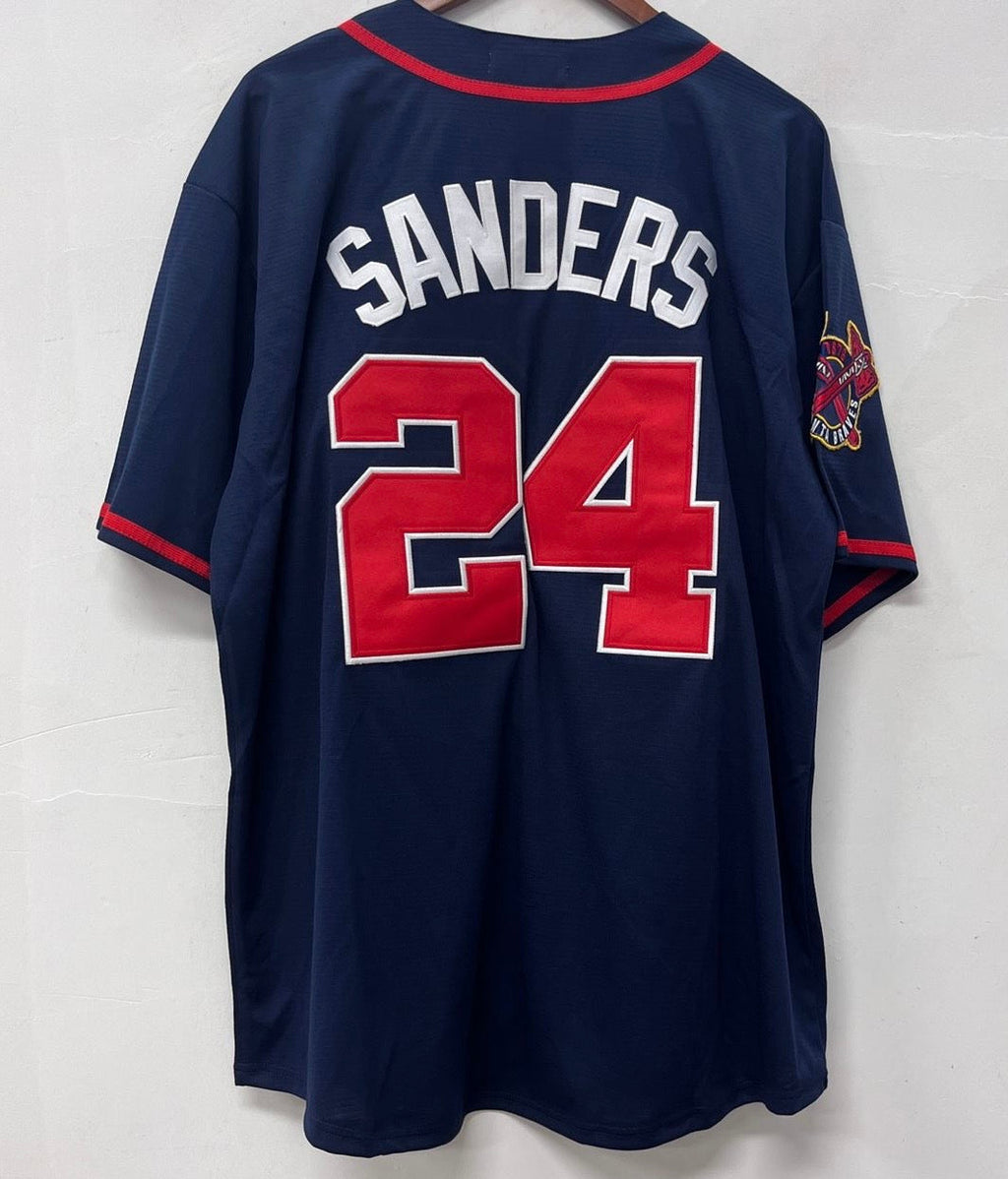Deion Sanders Atlanta Braves 1992 Mitchell & Ness jersey product image 2