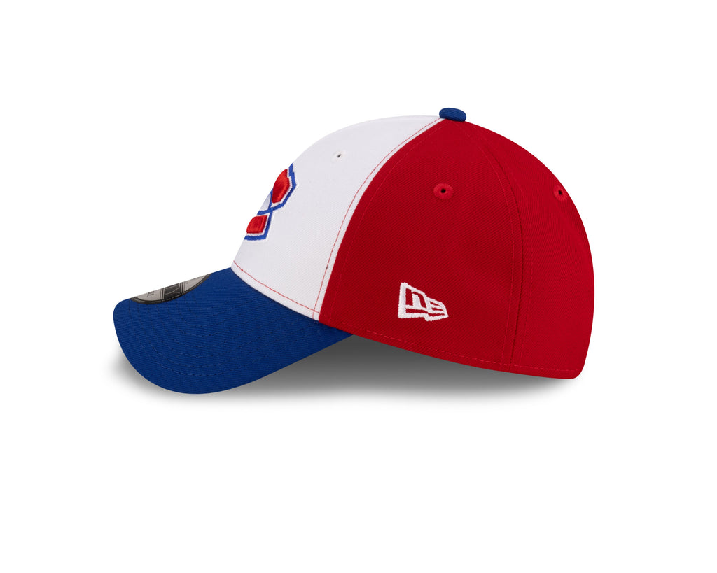 Montreal Canadiens NHL New Era Men Tricolor 9Forty Adjustable Hat product image 3, provided for visual reference and product