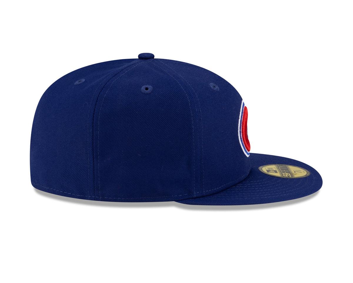 Montreal Canadiens NHL New Era Men Royal Blue 59Fifty Fitted Hat product image 7, provided for visual reference and product