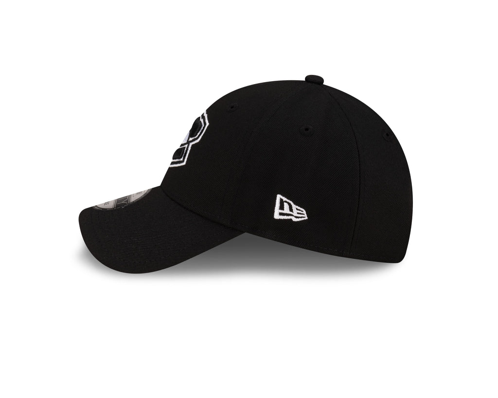 Montreal Canadiens NHL New Era Men Black/White 9Forty Adjustable Hat product image 3, provided for visual reference and