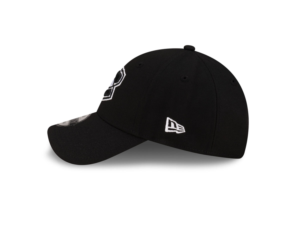 Montreal Canadiens NHL New Era Men Black/White 9Forty Adjustable Hat product image 3, provided for visual reference and