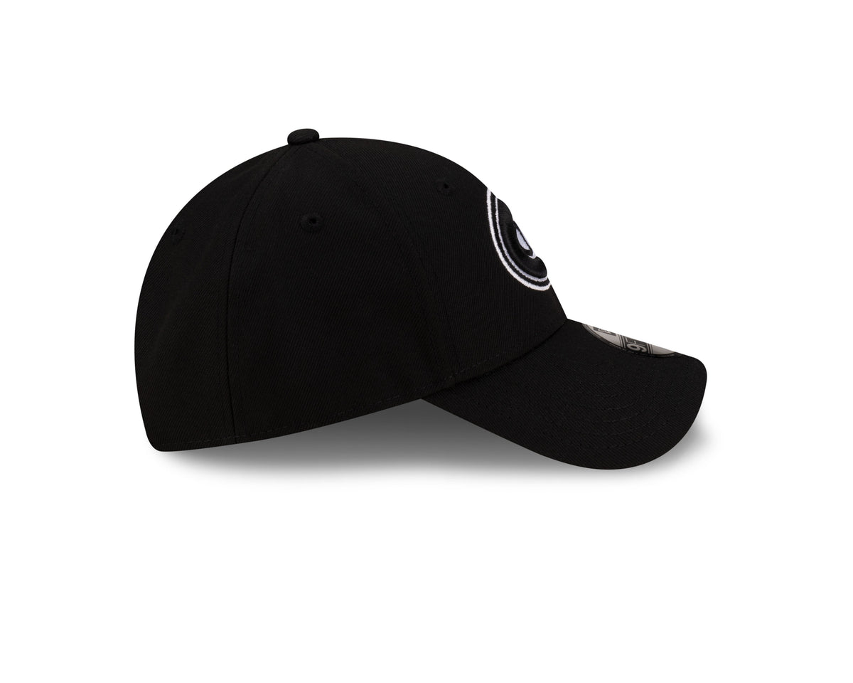 Montreal Canadiens NHL New Era Men Black/White 9Forty Adjustable Hat product image 4, provided for visual reference and