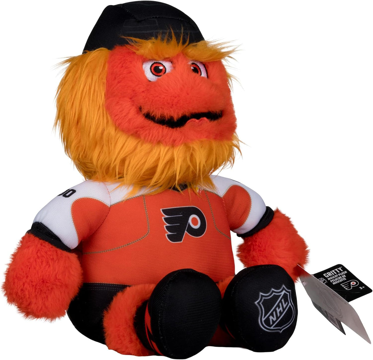 Gritty Philadelphia Flyers NHL McFarlene Toys 10" Plush Mascot product image 3, provided for visual reference and product