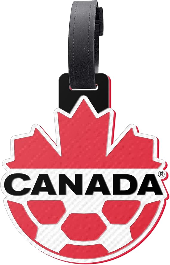 Canada Soccer FIFA TSV Jumbo Luggage Tag product image 1, provided for visual reference and product detail review