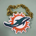 Miami Dolphins 3D foam Fan Chain product image 1