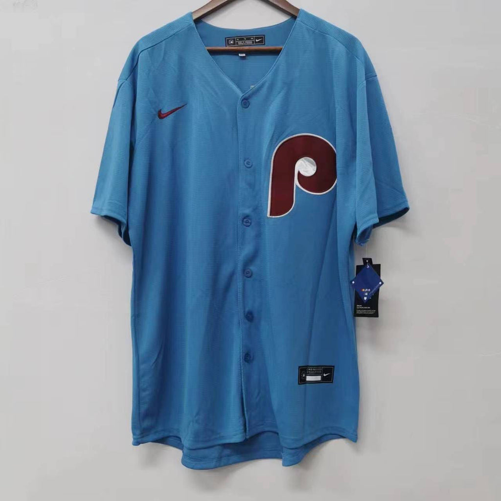 Nick Castellanos Nike MLB Philadelphia Phillies Jersey Blue product image 2