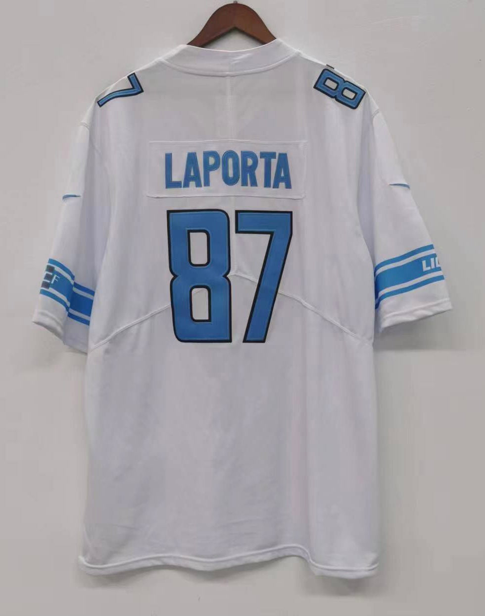 Sam LaPorta Detroit Lions Jersey white Nike product image 1