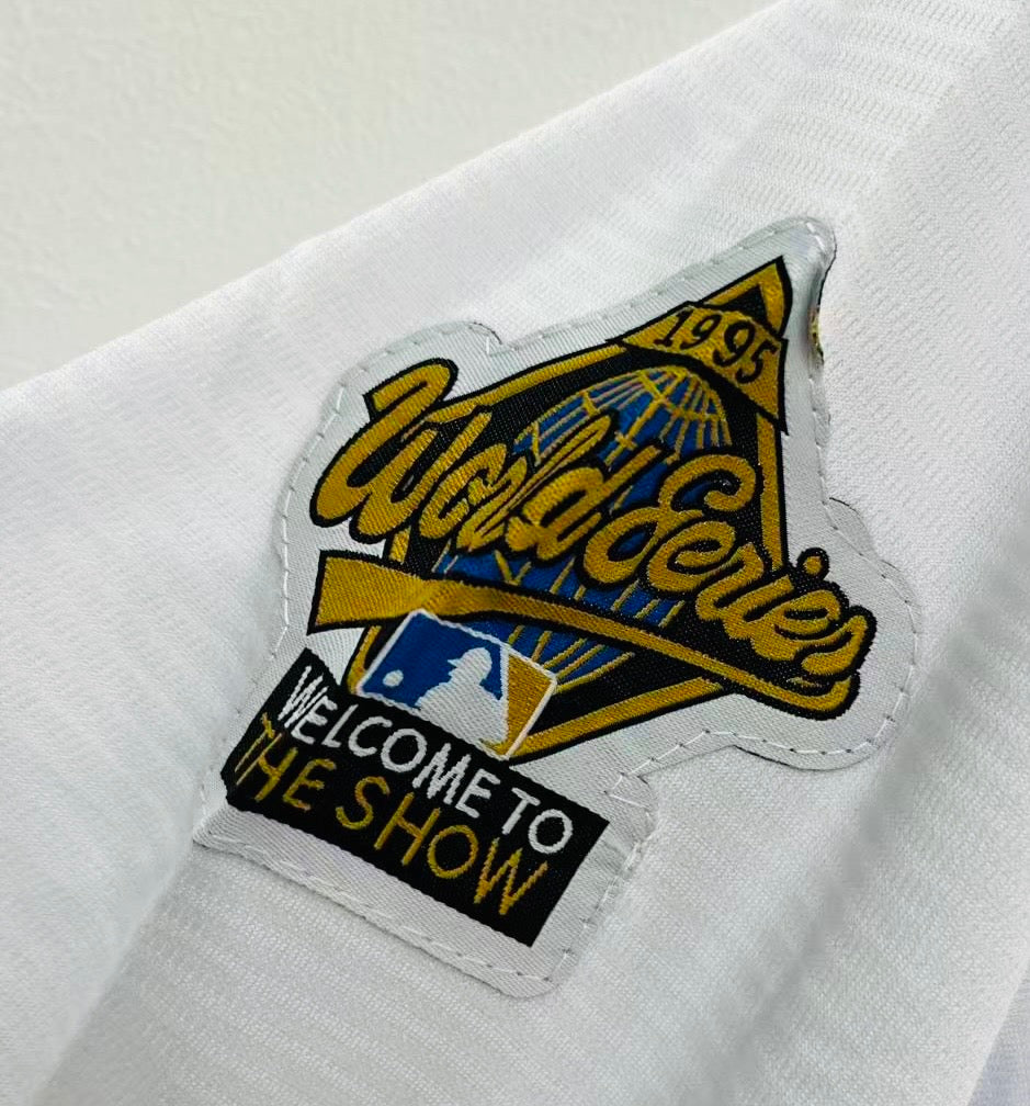 Javier Lopez Atlanta Braves 1995 Mitchell & Ness white product image 4