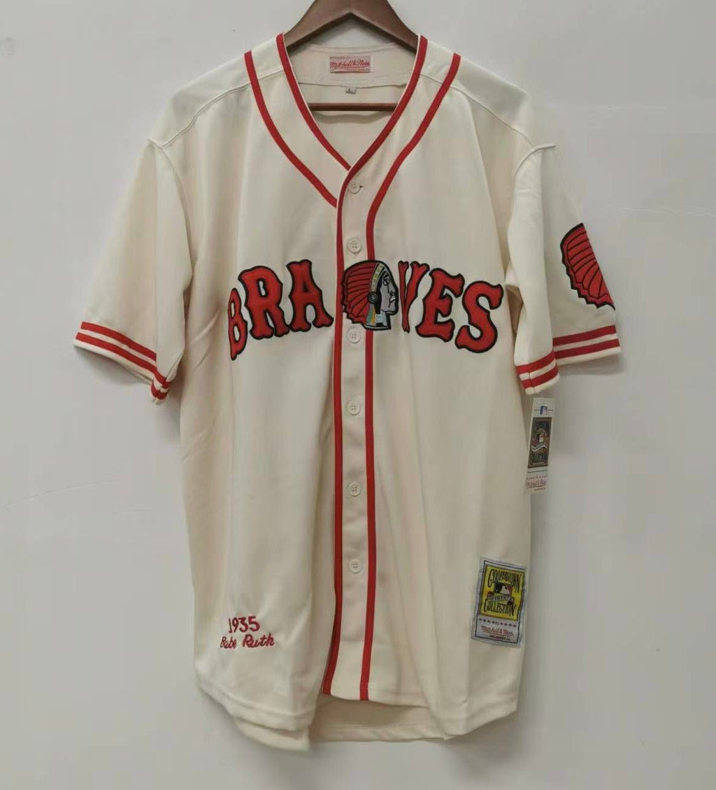 Babe Ruth Boston Braves Official MLB jersey Mitchell & Ness product image 2
