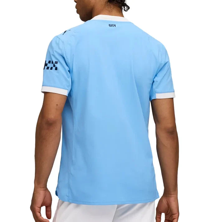Manchester City EPL Puma Men Light Blue 2025/26 Authentic Home Jersey with Box product image 6, provided for visual