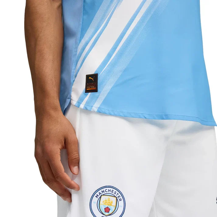 Manchester City EPL Puma Men Light Blue 2025/26 Authentic Home Jersey with Box product image 4, provided for visual