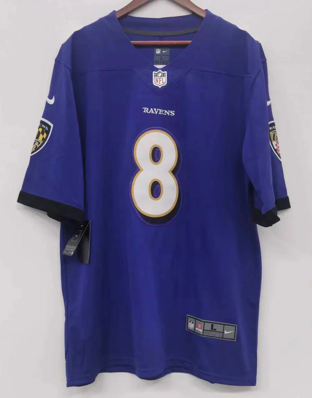 Lamar Jackson Baltimore Ravens official Nike Jersey purple product image 2