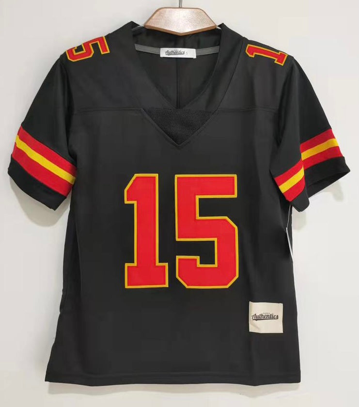 Patrick Mahomes YOUTH Kansas City Chiefs Jersey black product image 2