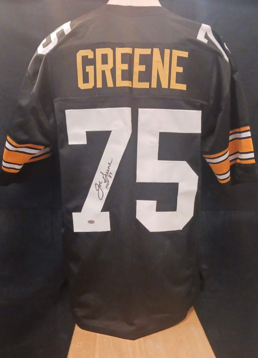 Joe Greene autographed Pittsburgh Steelers Custom jersey COA product image 1