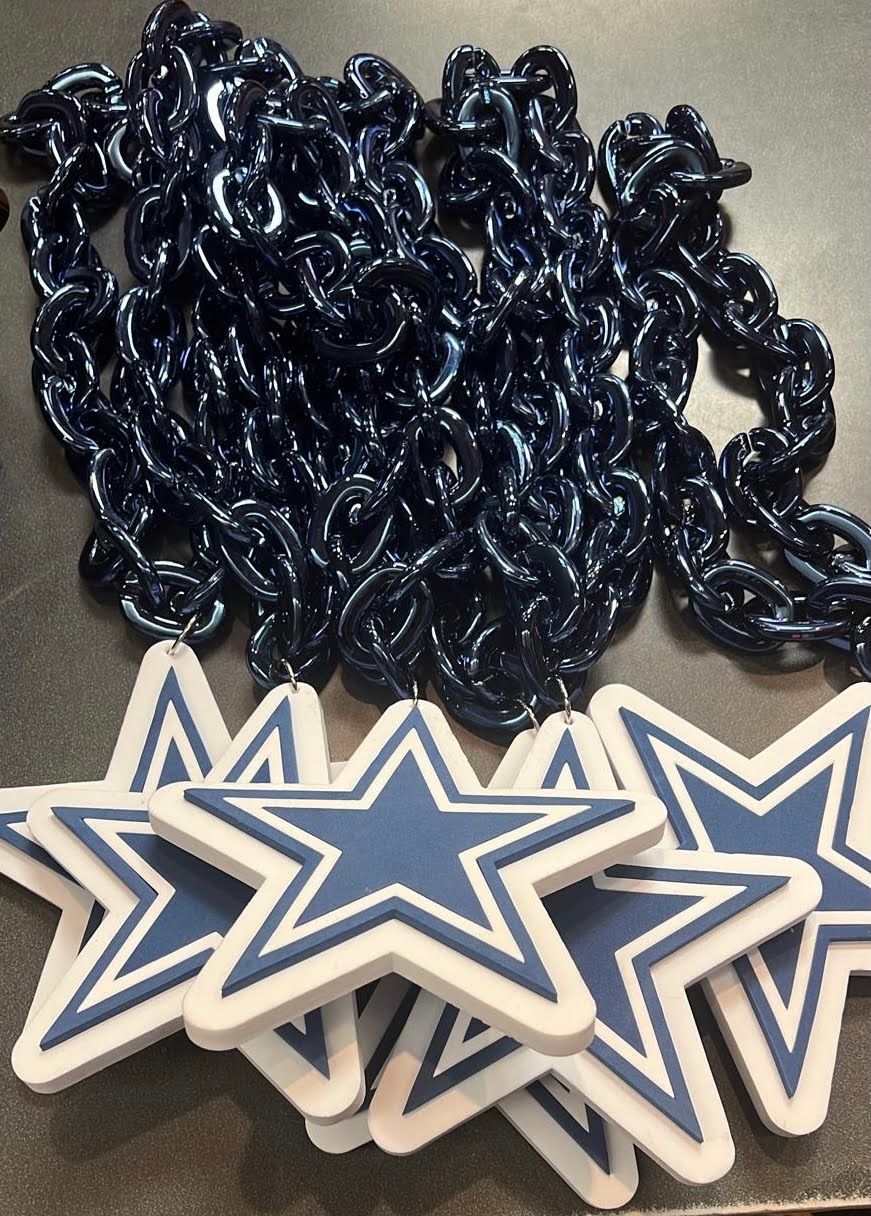 Dallas Cowboys 3D foam Fan Chain product image 2