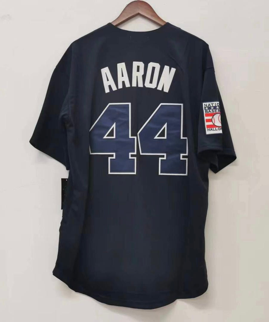 Hank Aaron Atlanta Milwaukee Braves Jersey 1974 Mitchell & product image 1