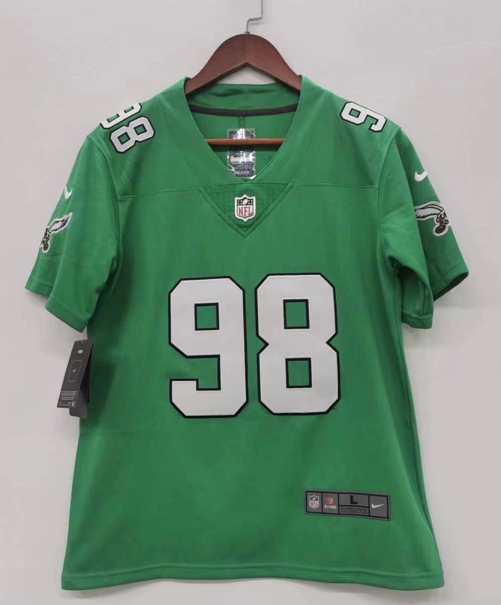 Jalen Carter YOUTH KIDS Philadelphia Eagles Kelly Green product image 2
